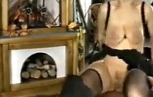 Deutscher Amateur reifen mit schlaffen Brusten aus