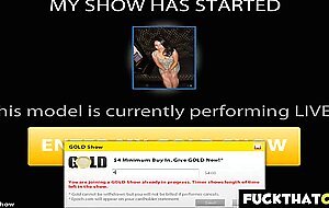 Amateur Latina Monroe Squirts on Webcam Anal