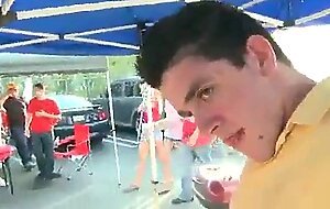 Twink Pledges Public Blowjob