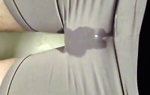 Pissing in My Running Shorts - Twink Small Cock