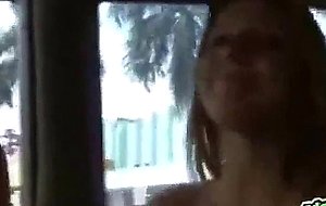 Two teens blow for cash