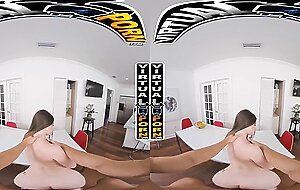 VIRTUAL PORN - Your Step Sister Josie Tucker Spills Water All Over Her Tits & Lures You To Fuck her