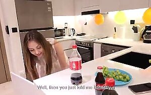 I fucked my friend's mom in the kitchen after his birthday