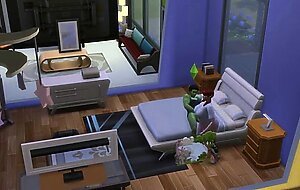 hulk with japanese bbw sims 4