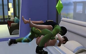 hulk with japanese bbw sims 4