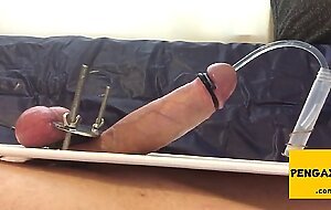 Twink's Urethral E-Stim Orgasm