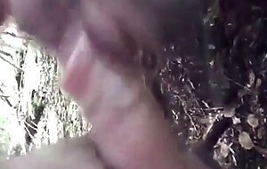 Bear Cub Blows a Load in His Mouth and Swallows