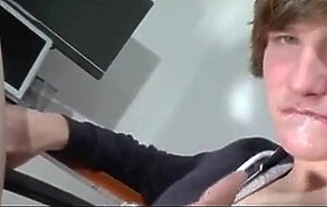 Older Man's Cum to Young Twink