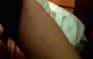 POV Asian GF Gives Interracial Blowjob