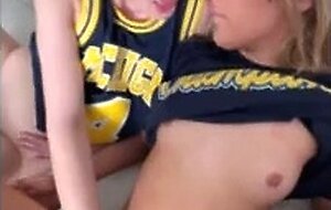 Two sorority sluts fuck in college dorm - athena heart ashlyn angel