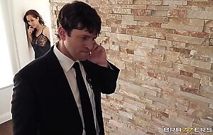 Boning her bodyguard, Preston...