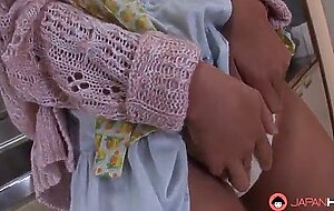 Japanese tanned housewife tomoyo isumi had oral sex uncensored.