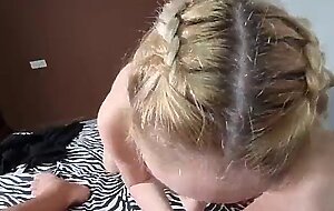 Ukrainian wife likes to suck my cock every morning till i cum in her mouth