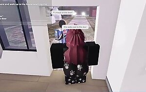 Husband forgot to pay gambling debt, his wife pays with her body (blacked)