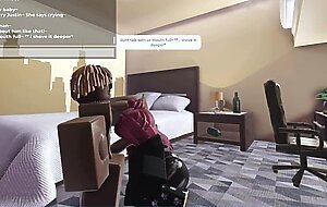 Husband forgot to pay gambling debt, his wife pays with her body (blacked)