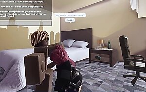 Husband forgot to pay gambling debt, his wife pays with her body (blacked)