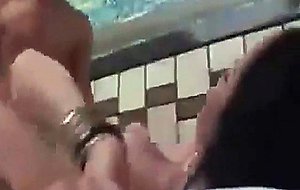 Brunette titty tslut gets laid