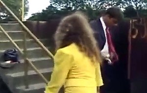 German mature lady outdoor