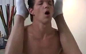 Straight amateur hunk getting fucked intense anally