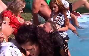 Private sex party with paint and penis hungry sluts