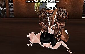white bimbo slut fucks her pornstar crush - imvu