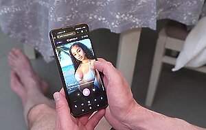 Cheating on wife with busty babysitter. she caught or provokes?