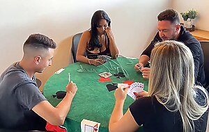 We invited a couple of friends over for a game night, but the real intention was to swap partners!!