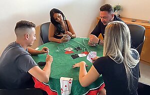 We invited a couple of friends over for a game night, but the real intention was to swap partners!!
