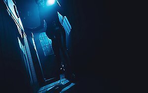 Home intruders get caught - cute 18 year old shelena deep fucked by monster hentai cock