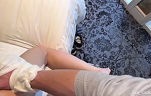  stepmother helps her stepson with broken arms .... to cum.