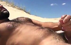 Greek Beach Jerk - Big Cock Hunk Outdoor Adventure