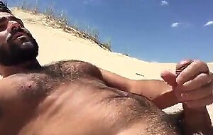 Greek Beach Jerk - Big Cock Hunk Outdoor Adventure