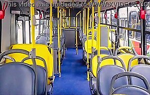 Student humped and fucked on the bus in public!