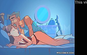 Best sex moments - good night kiss! the naughty home animation