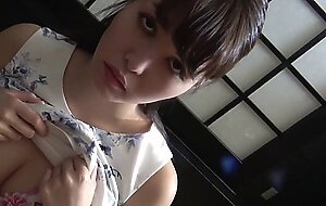 Shy japanese teen enjoys hard banging and creampie