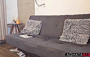 Stepmother catches the two brothers masturbating. she goes after them and has hot sex with them