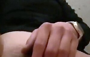 Nasty office worker woman leaks voice during work and masturbates in the toilet 2