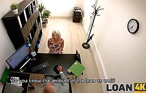 LOAN4K. Blonde lady hopes to relish rich life after casual sex with creditor