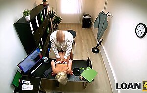 LOAN4K. Blonde lady hopes to relish rich life after casual sex with creditor