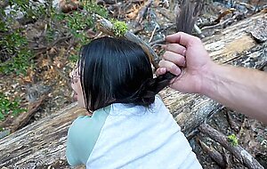 BIG TITTY LATINA STEP SIS wanted to FUCK in a national park - Cami Strella