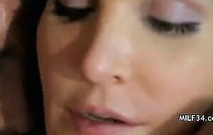 Horny milf drilled in every hole!
