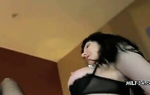 Horny milf drilled in every hole!