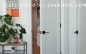 GOTH FRENCH BABE needs help removing her bikini - Effy Cutie