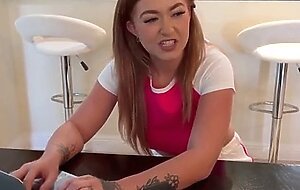 MSDF - Fucking My Stepdaugther's Hot Friend Callie Black In The Kitchen