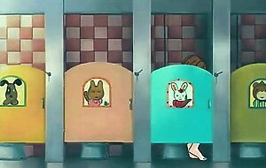 Cutie with Big Tits Likes Doggystyle Fucking in the Bathroom