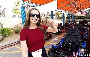 Real Teens - Petite teen Jillian Janson POV fucking