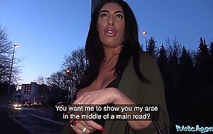 Public agent cheating big boobs...