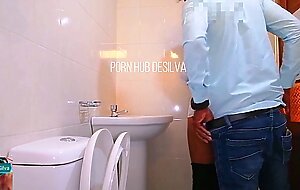 Quick Fuck With My Office Hot sexy Girl in The Office Bathroom