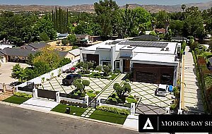 MODERN-DAY SINS - Naughty Teen Leana Lovings Has Sneaky Sex With Stepdad's Buddies Behind His Back