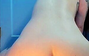 Red head vaginal/anal masturbation 